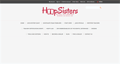 Desktop Screenshot of hoopsisters.com